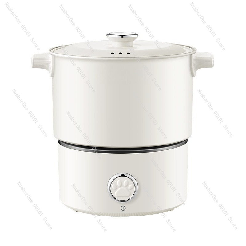 Hot Pot Portable Dual - Casserole électrique double tension 110V-220V, mini-casserole