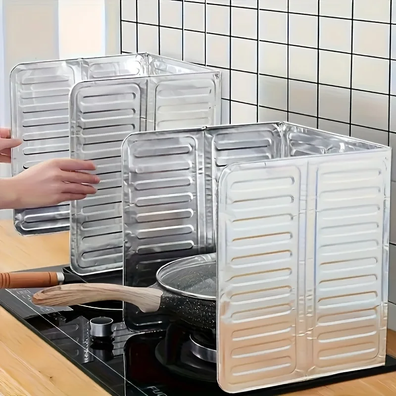 Home Cooking Gas Stove - Baffle anti-éclaboussures d'huile pour cuisinière domestique,