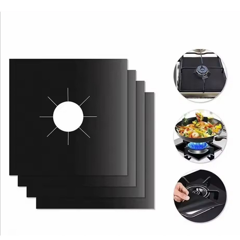 Home Cooking Gas Stove - Lot de 2/4/8 protections réutilisables pour