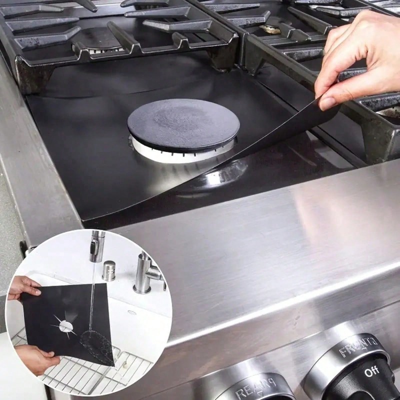 Home Cooking Gas Stove - Lot de 2/4/6/8 protections pour cuisinière
