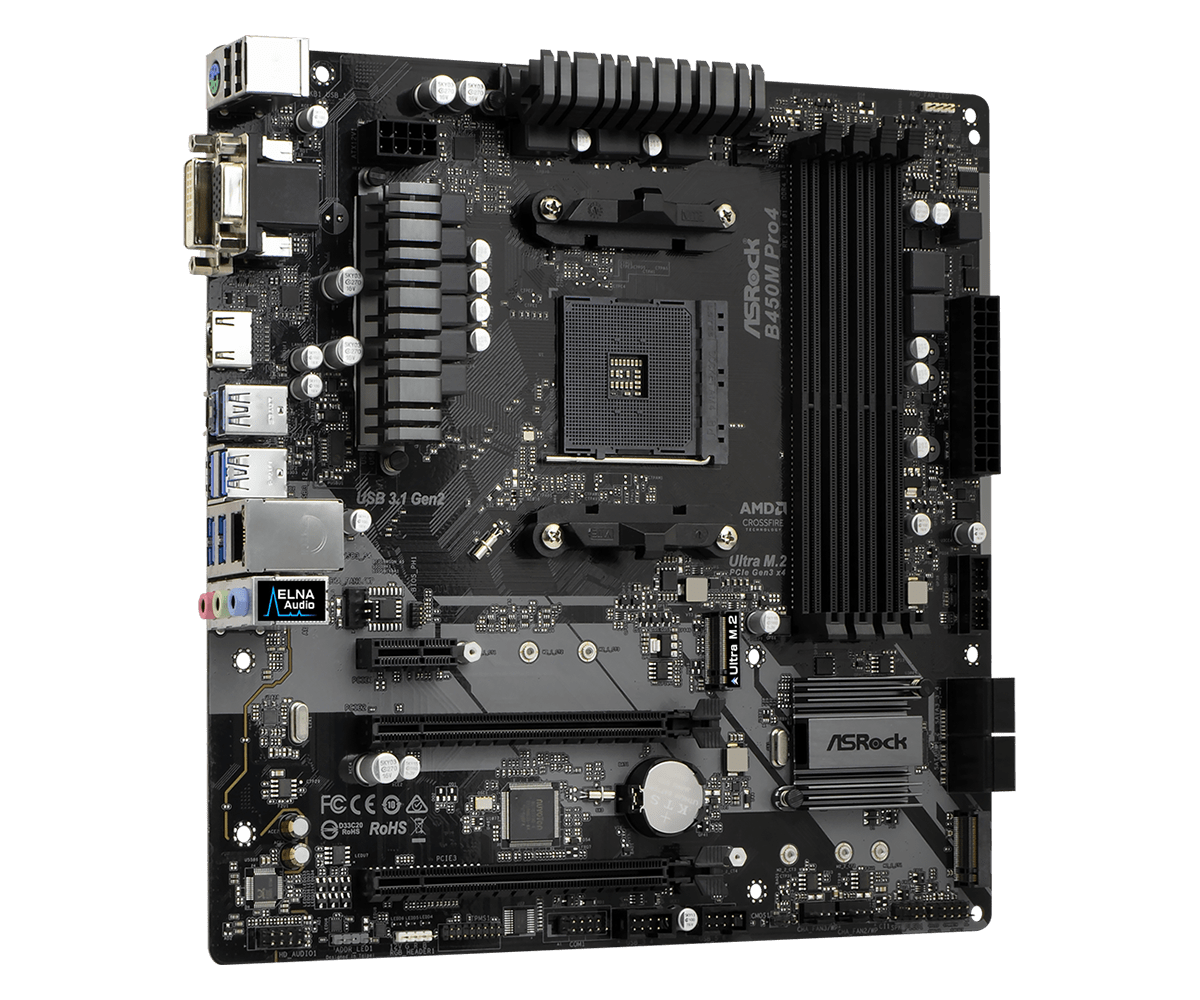 Carte mère ASROCK B450M B450,  - Home Cooking Videos avis et prix