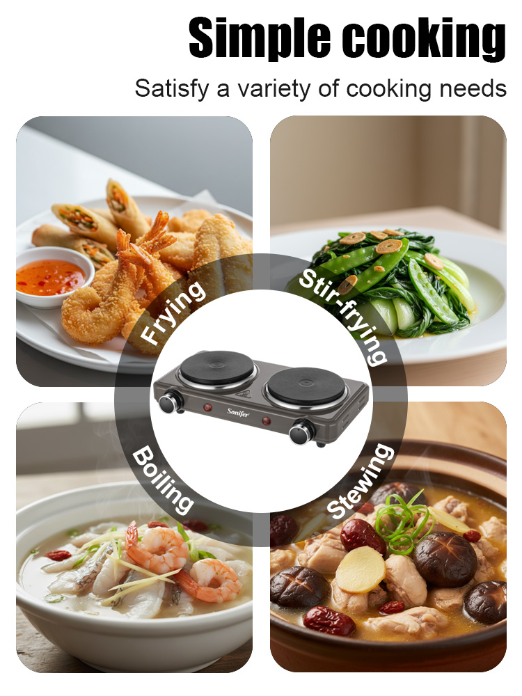 Cuisinière électrique à double - Hot Pot Portable Dual avis et prix