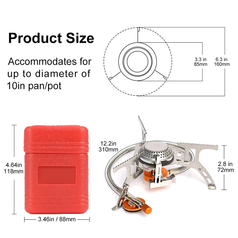 Réchaud à gaz de Camping Porta - Home Cooking Gas Stove avis et prix