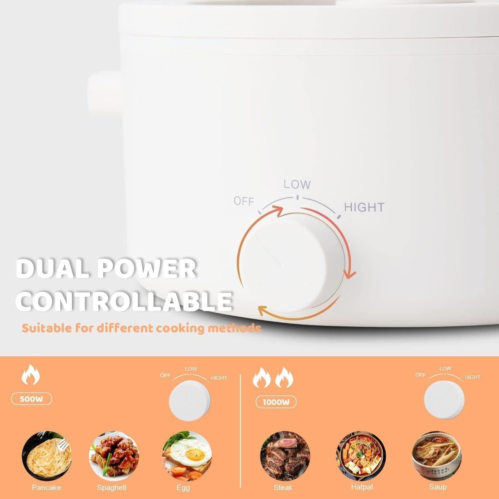 Marmite électrique, pot portab - Hot Pot Portable Dual avis et prix