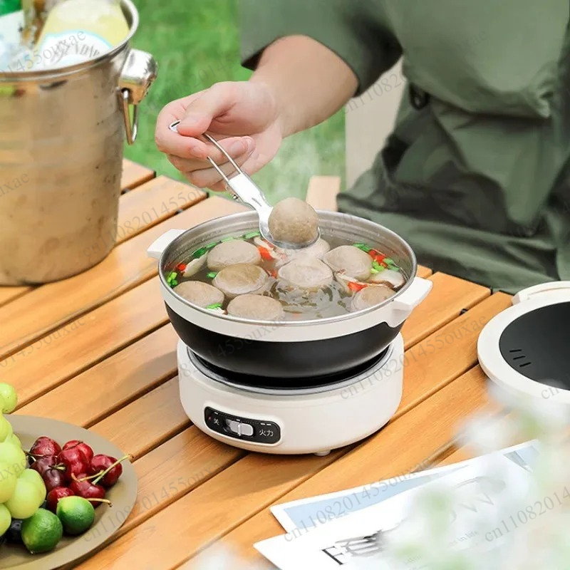 Casserole électrique portable  - Hot Pot Portable Dual avis et prix