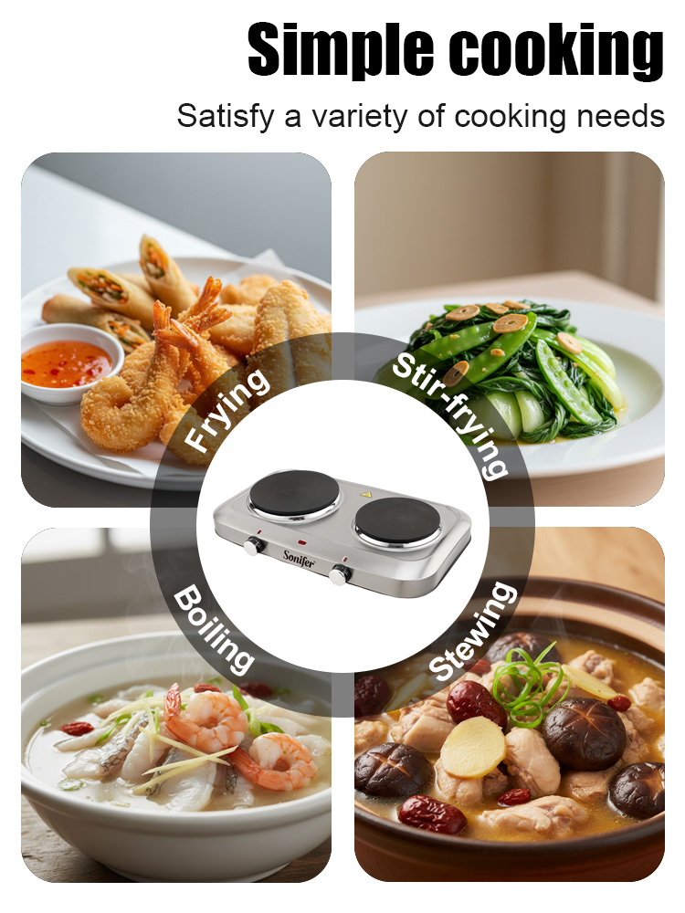 Cuisinière électrique à double - Hot Pot Portable Dual avis et prix
