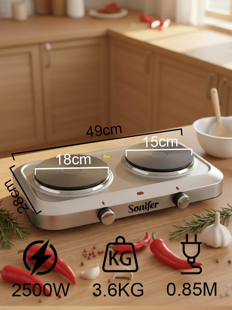 Cuisinière électrique à double - Hot Pot Portable Dual avis et prix